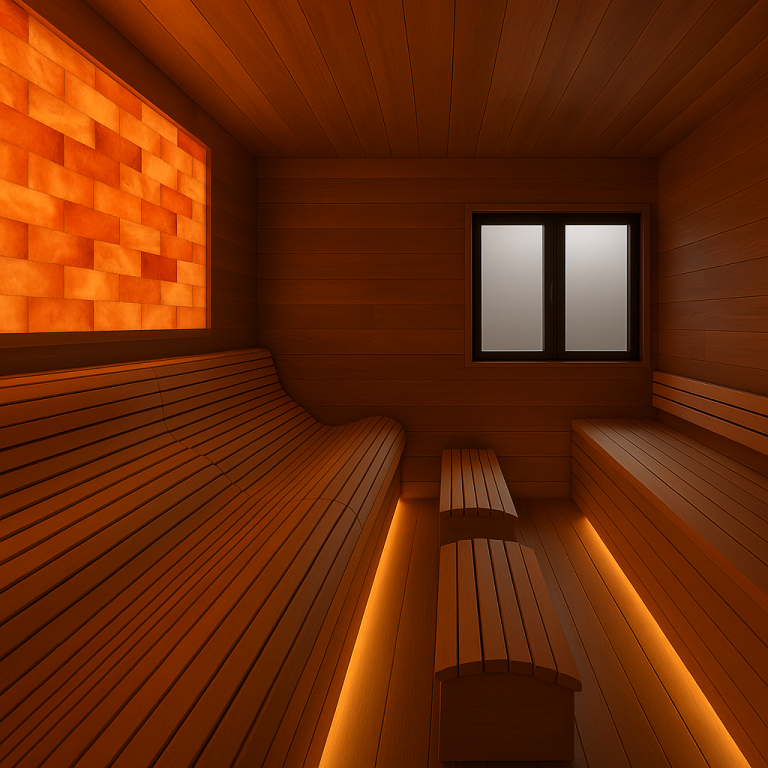 Sauna infrared – delikatne ciepło, głęboki detoks.